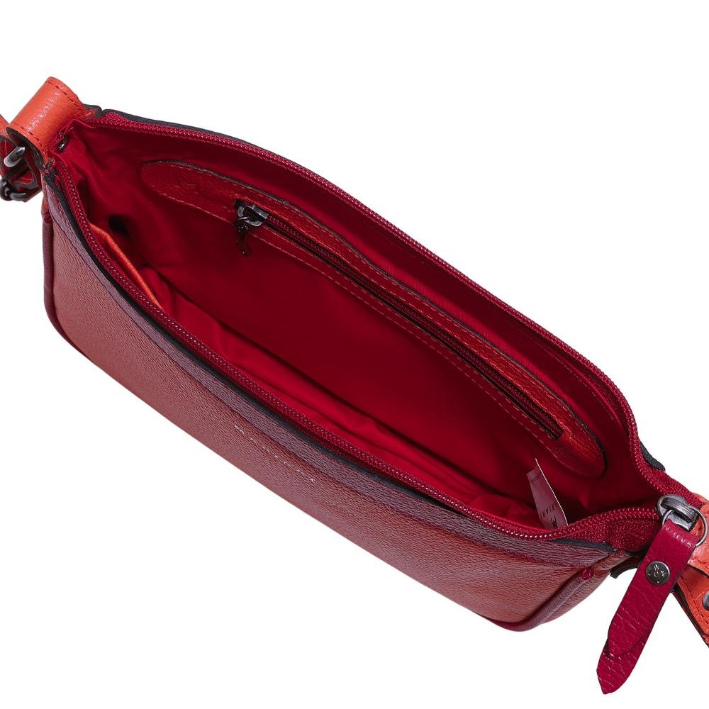 Bolsa de Couro Mariart Maragogi Laranja 2