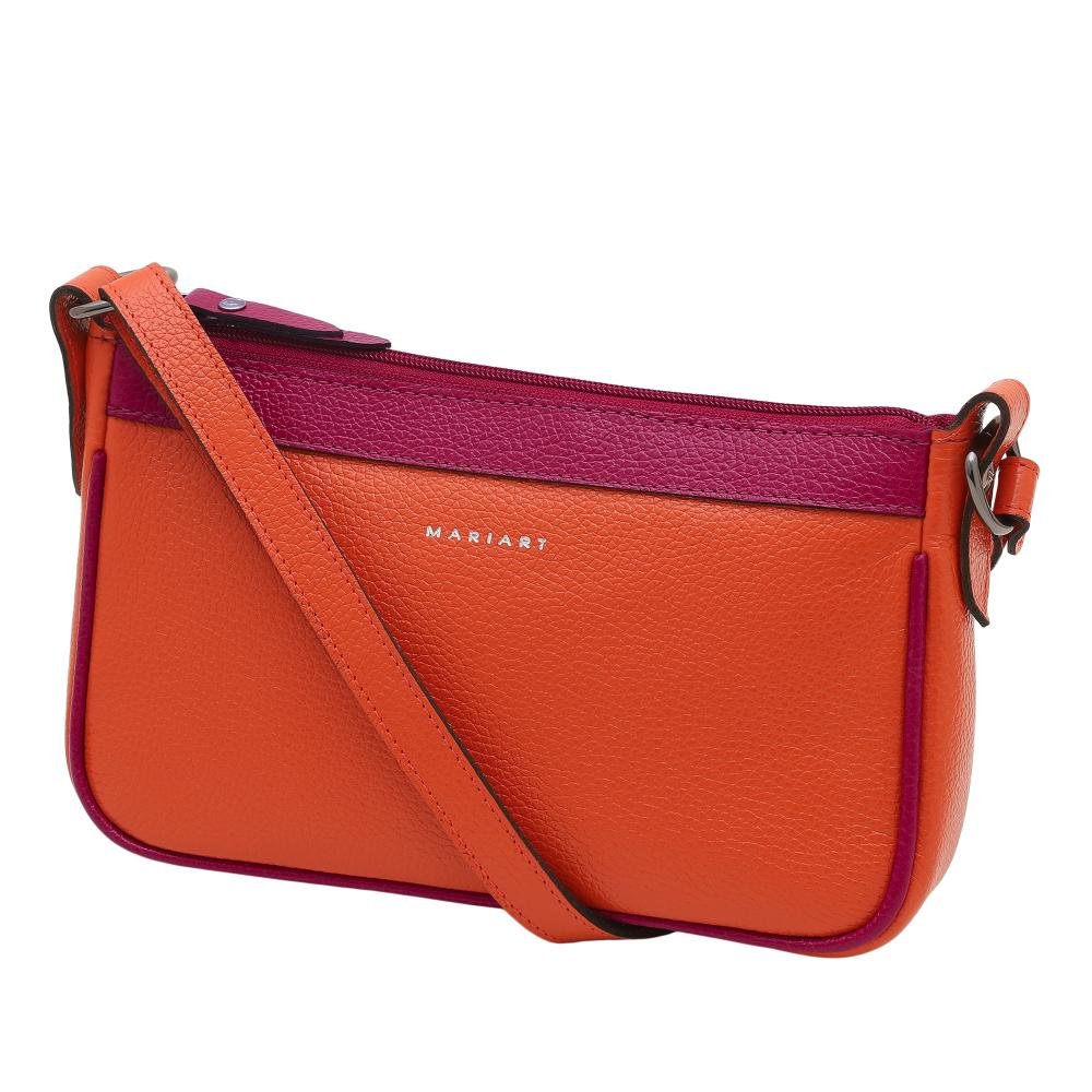Bolsa de Couro Mariart Maragogi Laranja 4