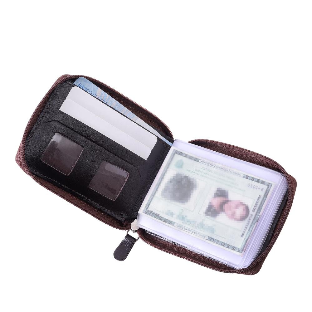 Carteira de Couro Couro50 115 Marrom 3