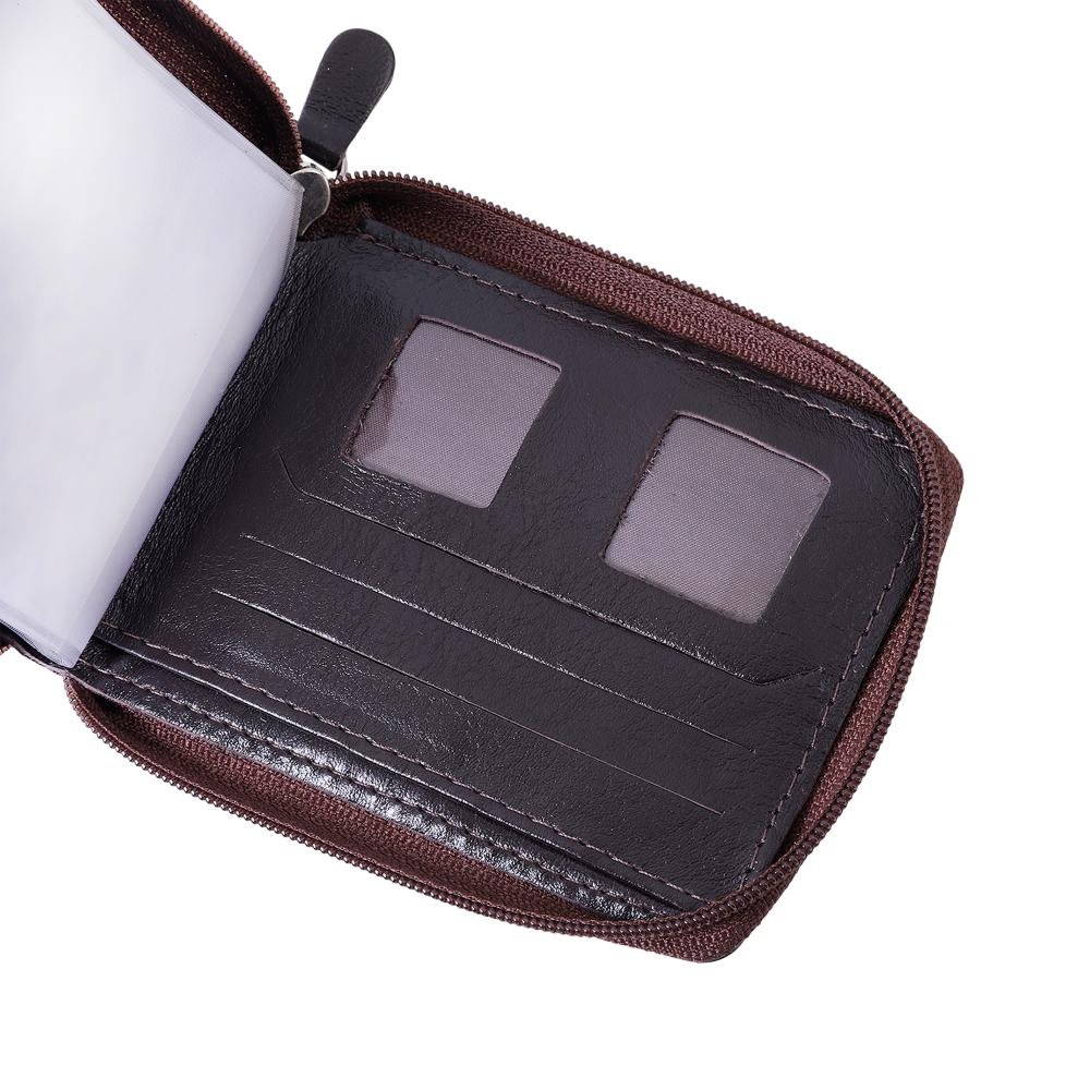 Carteira de Couro Couro50 115 Marrom 5