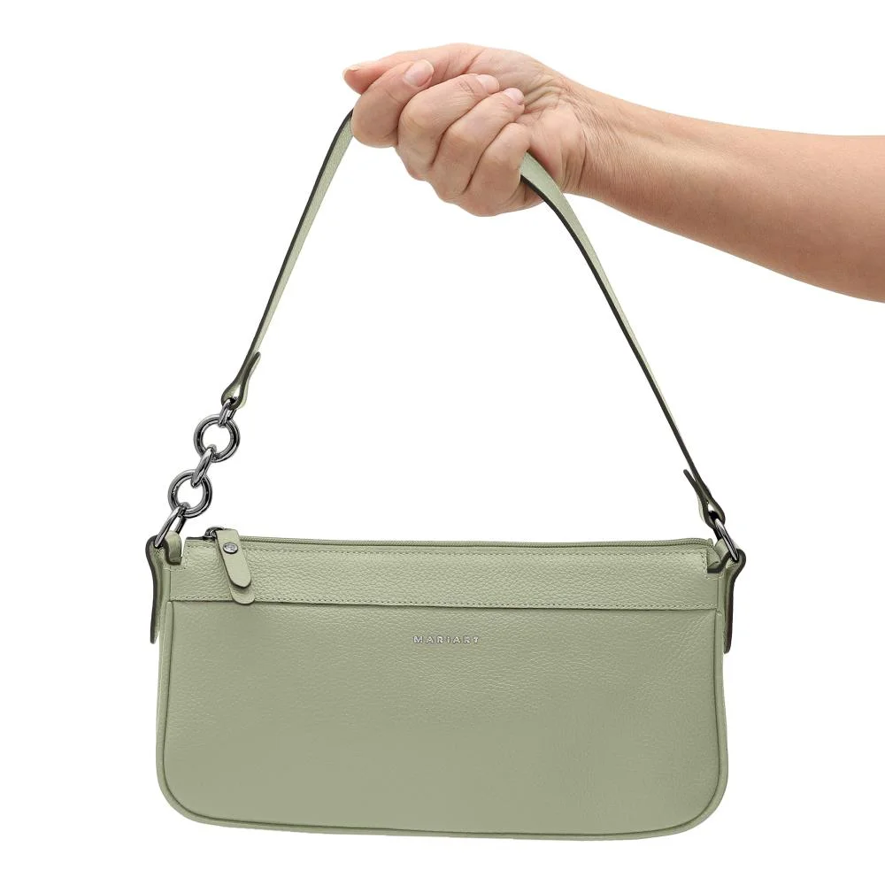 Bolsa de Couro Mariart Parintins Verde 4