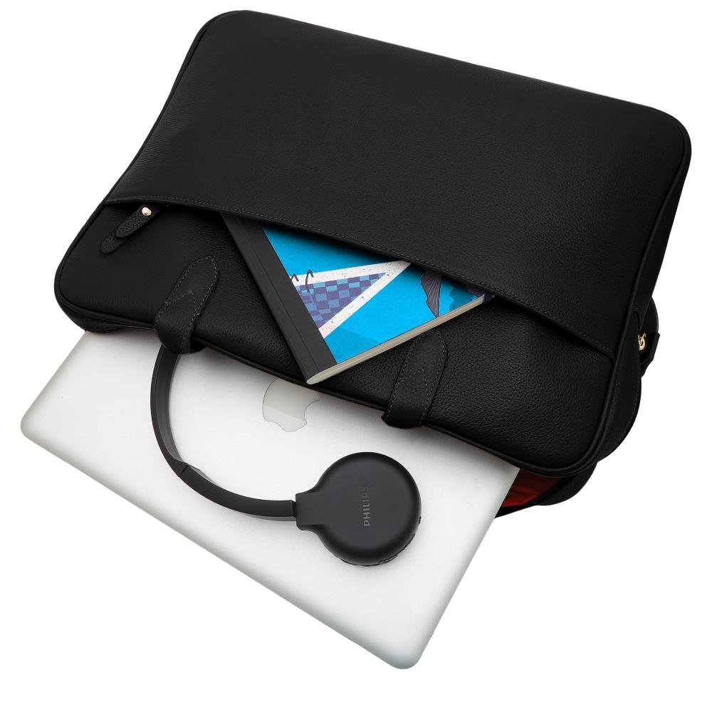 Bolsa de Couro Mariart Sampa Preto 2