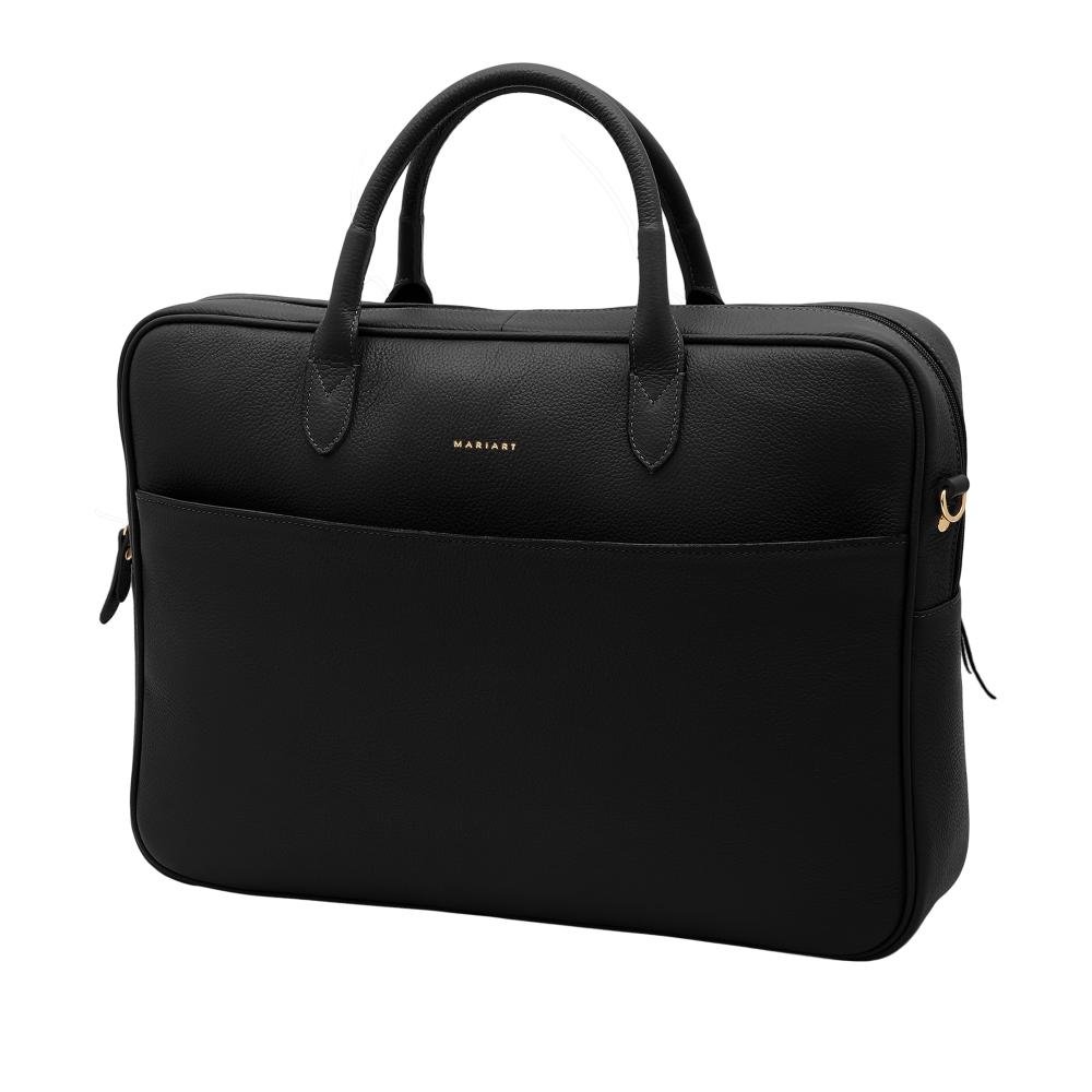 Bolsa de Couro Mariart Sampa Preto 5