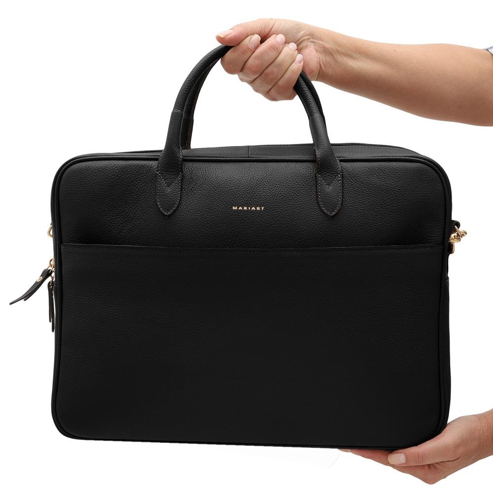 Bolsa de Couro Mariart Sampa Preto 6
