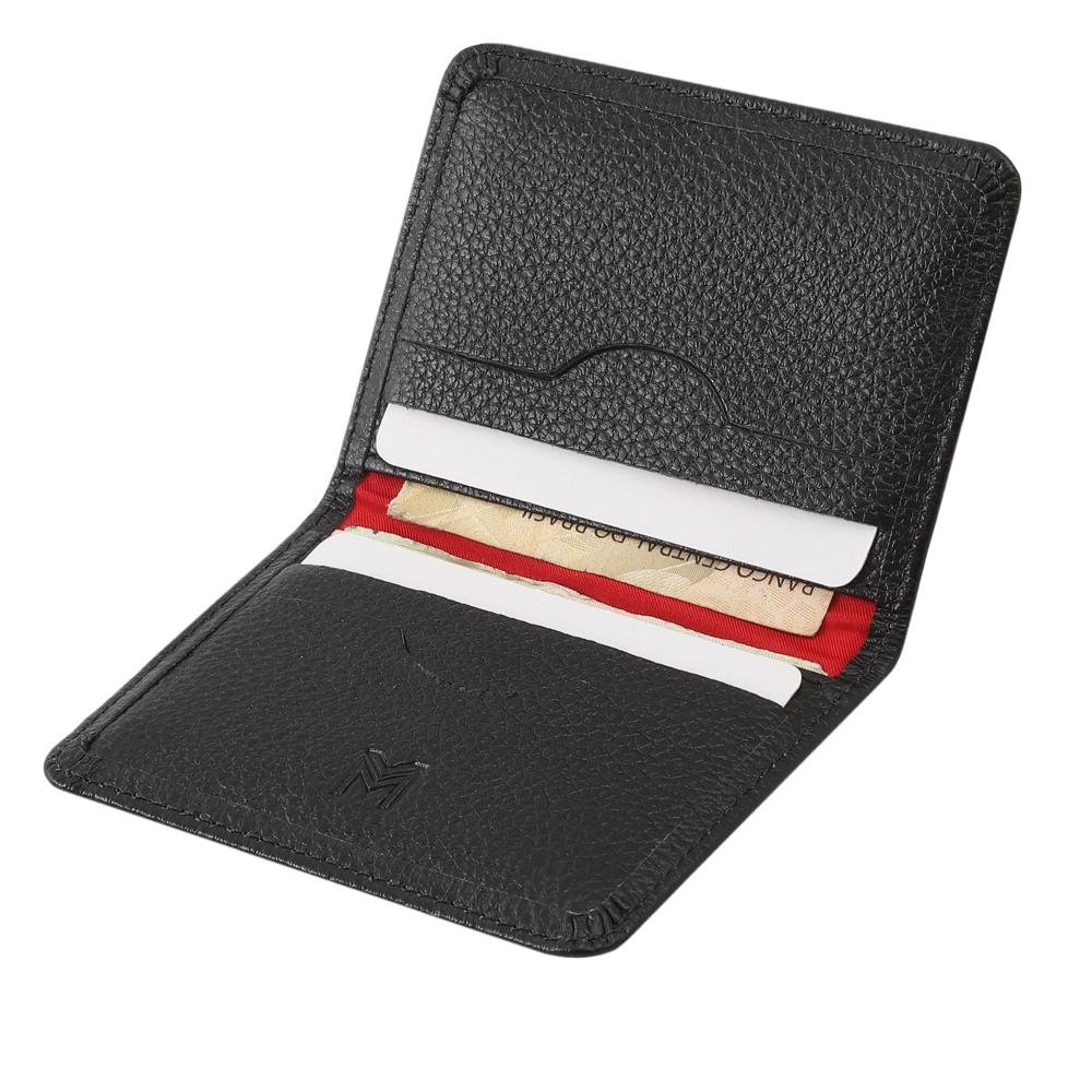 Kit Bolsa e Carteira de Couro Mariart Ágata + 674 Preto 7