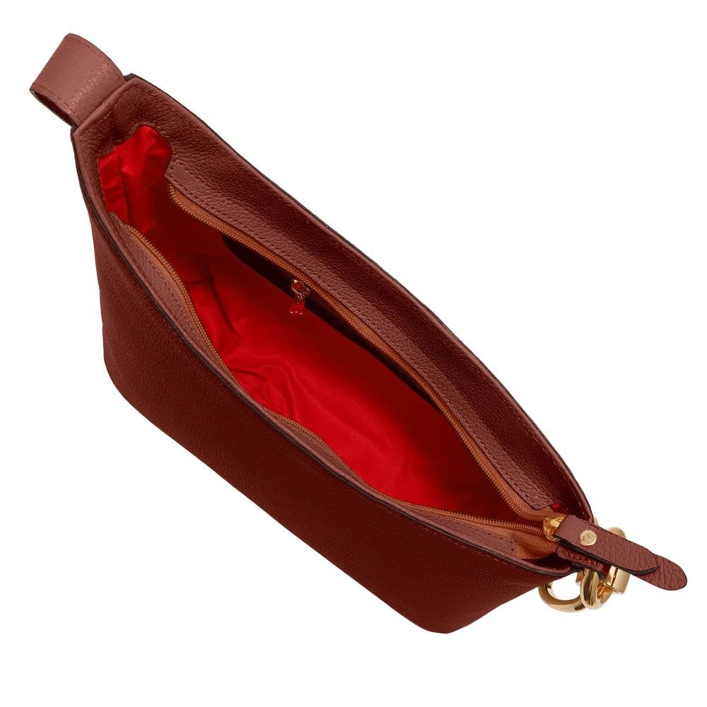 Bolsa de Couro Mariart Lírio Marrom 28