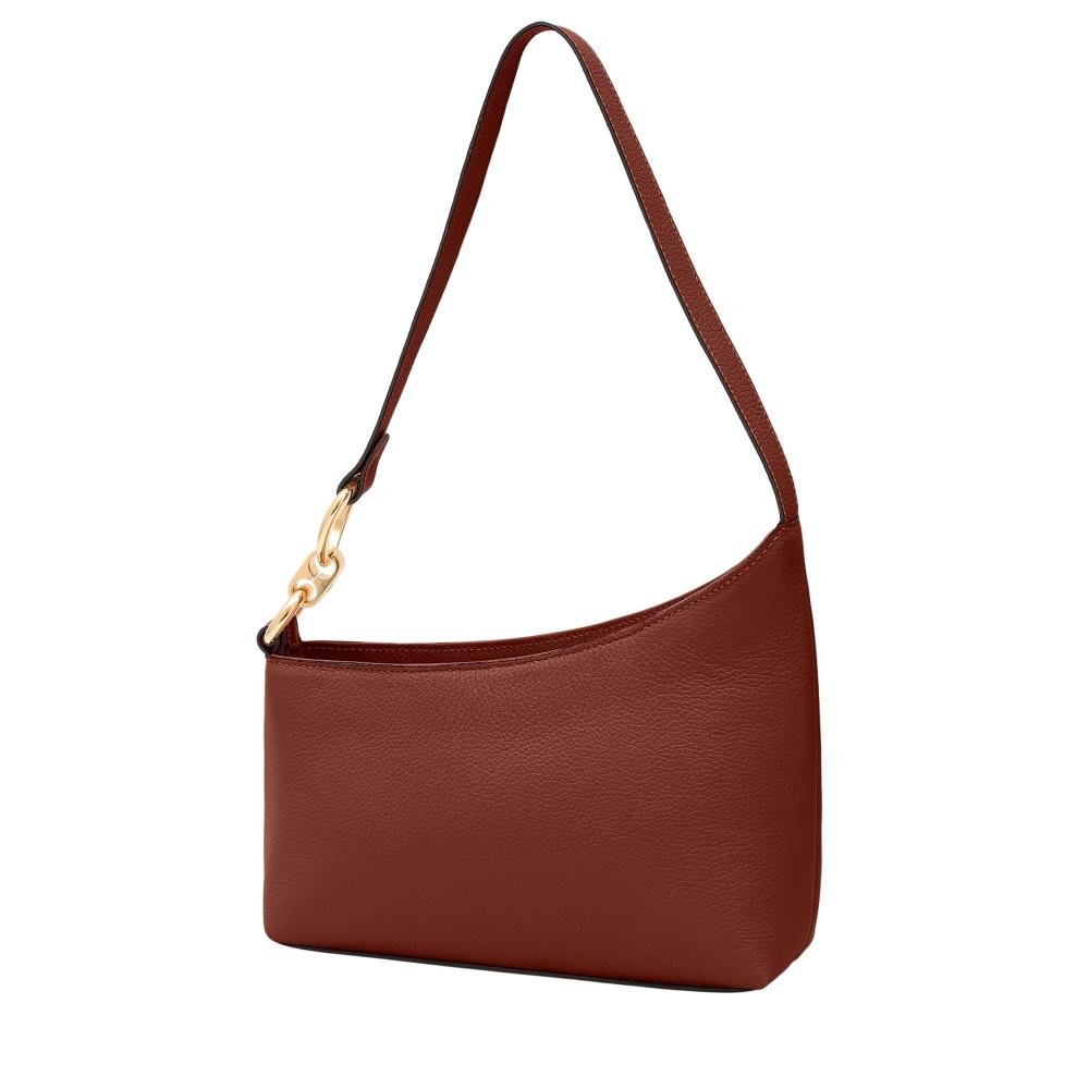 Bolsa de Couro Mariart Lírio Marrom 33