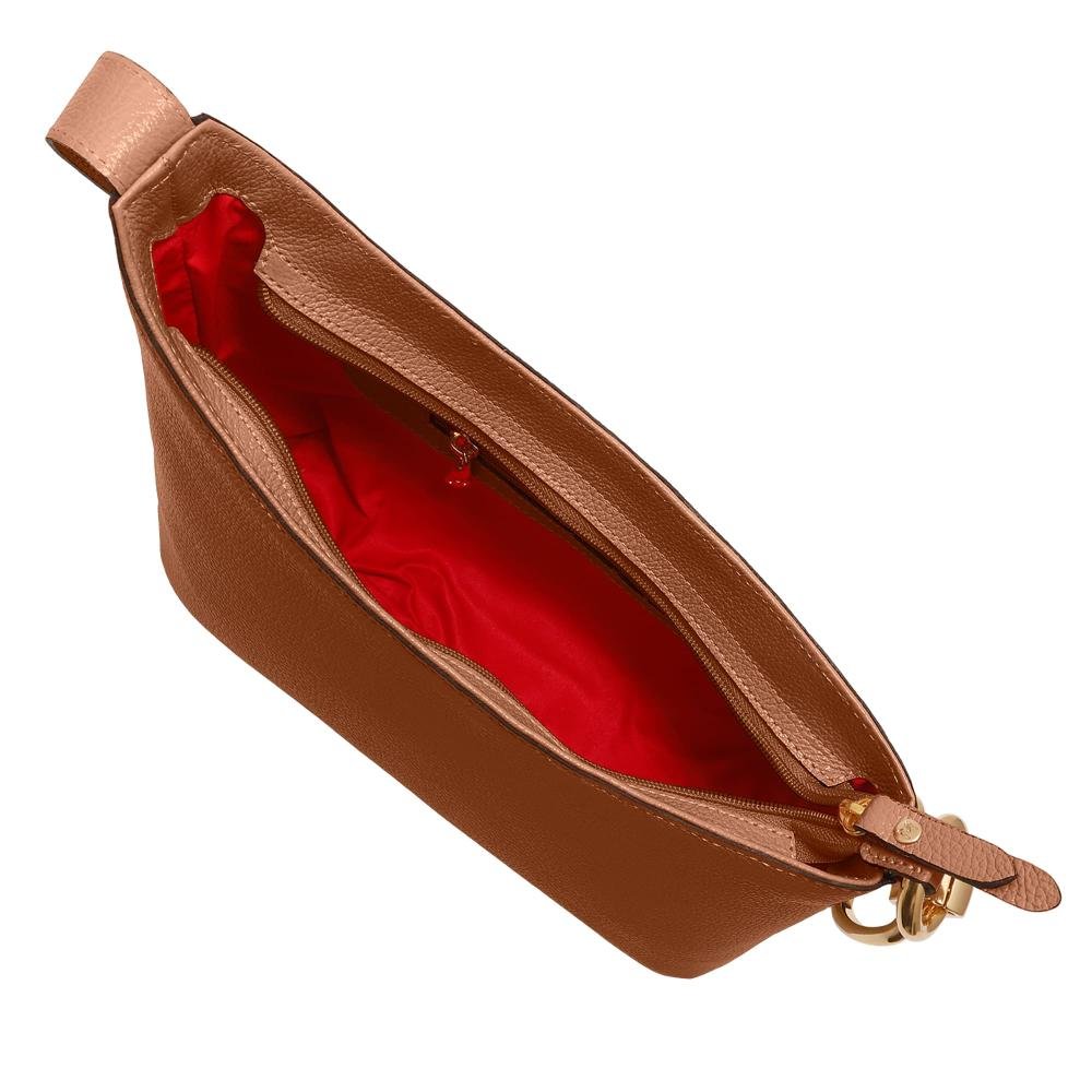 Bolsa de Couro Mariart Lírio Marrom 9