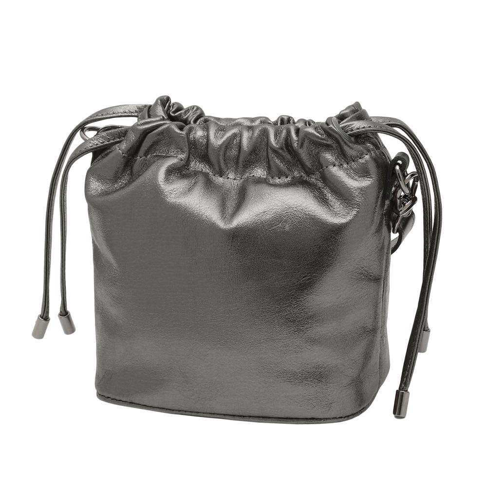 Bolsa de Couro Mariart Mini Cravo Carbono 3