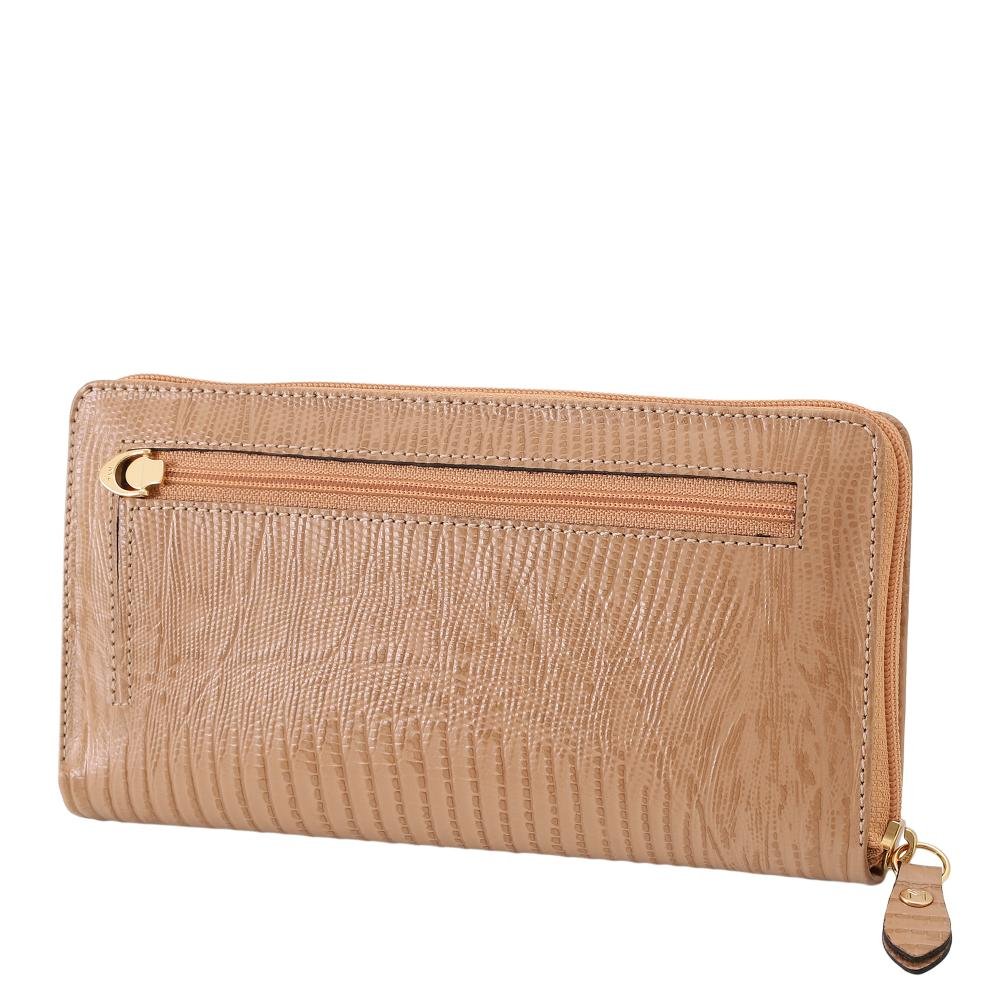 Carteira de Couro Feminina Mariart 97N Nude 4