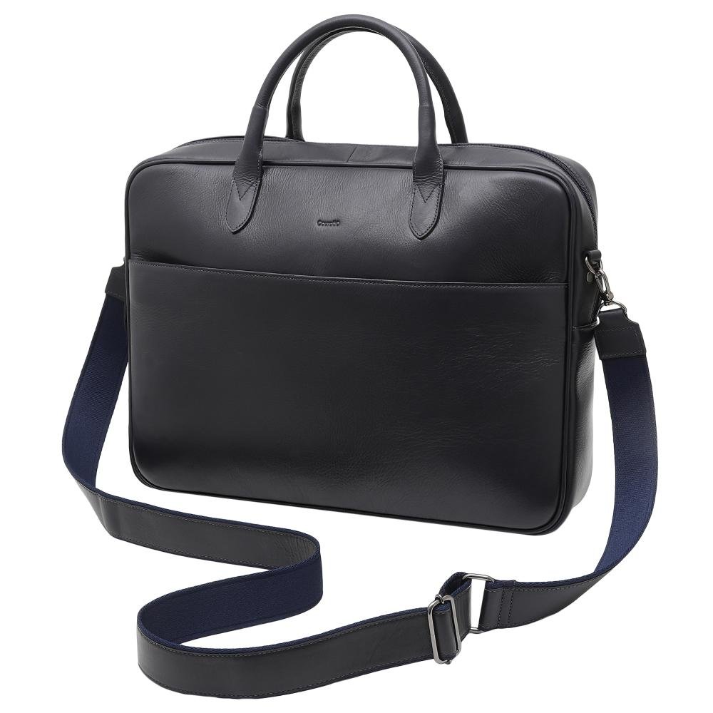 Bolsa de Couro Masculina Couro50 Cajá Marinho 1