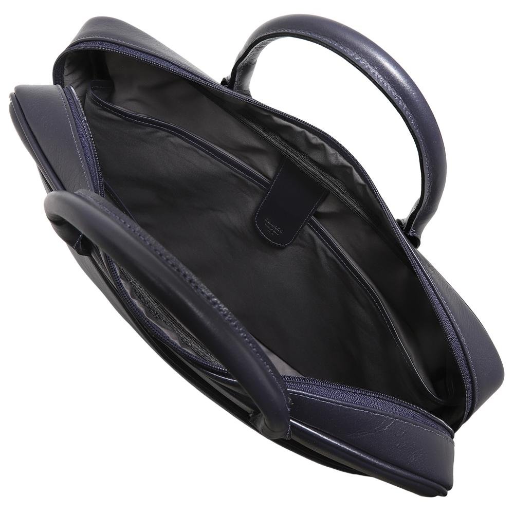 Bolsa de Couro Masculina Couro50 Cajá Marinho 2