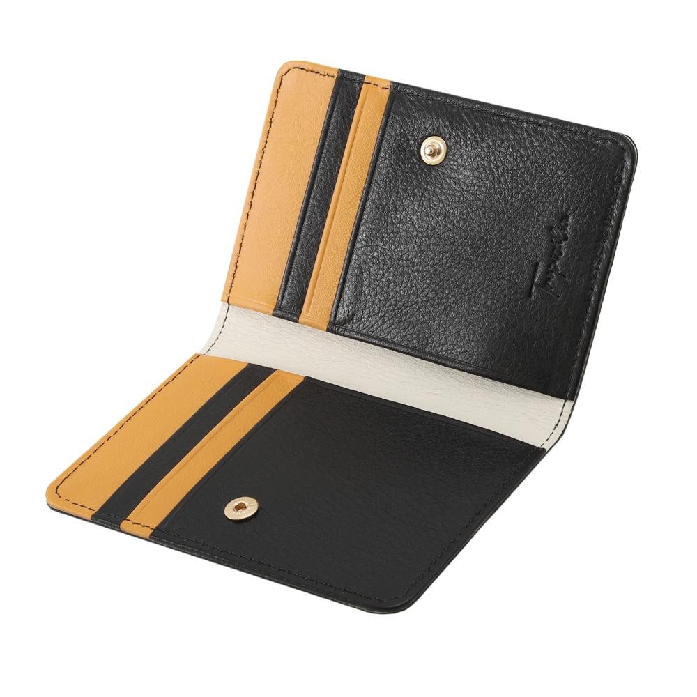 Carteira de Couro Mariart Flora Amarelo 2