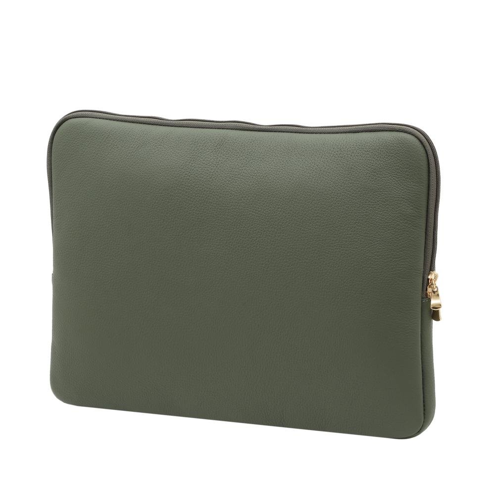 Case Para Notebook de 14" Couro Pitanguinha Mariart Verde 4