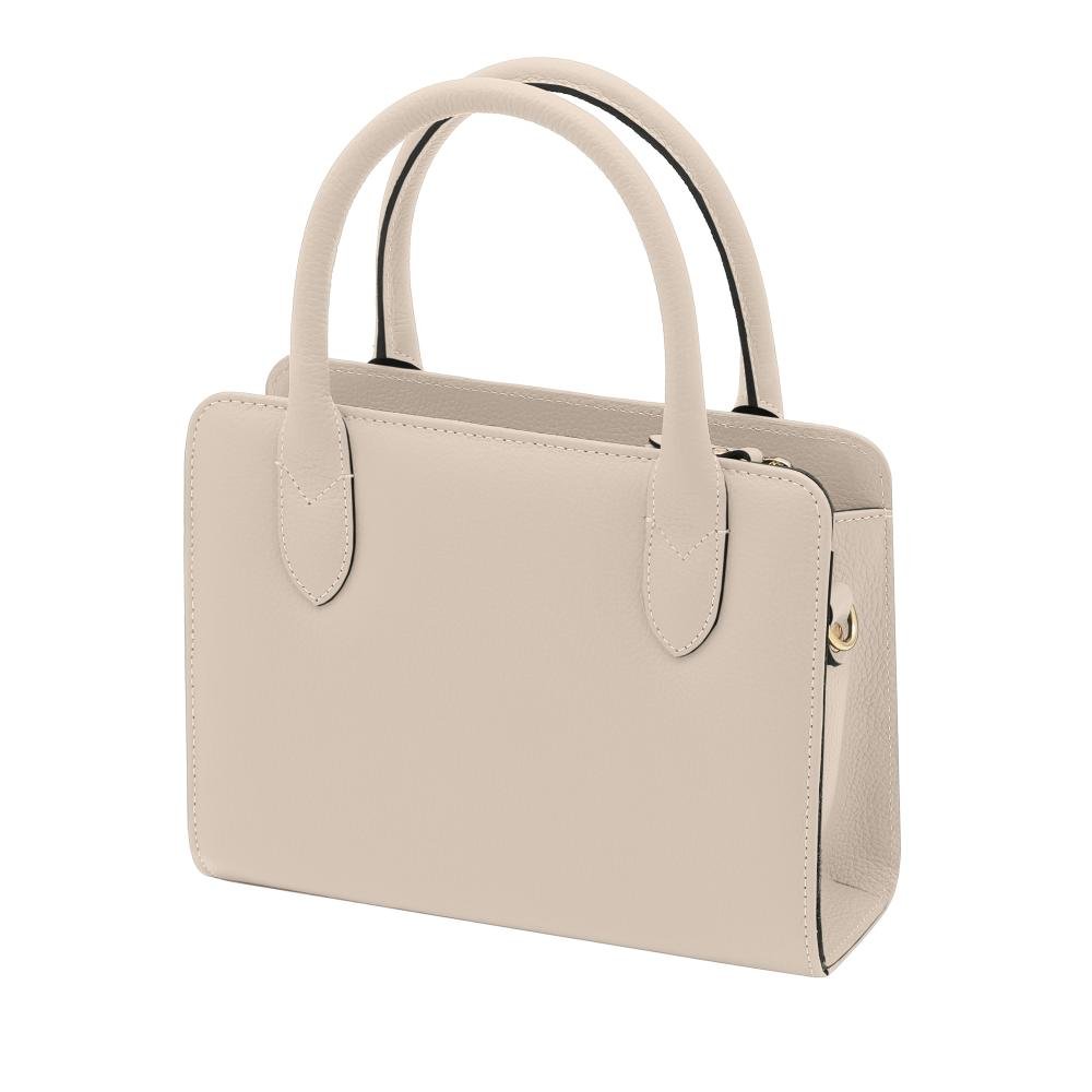 Bolsa de Couro Mariart Mangaba Off White 4