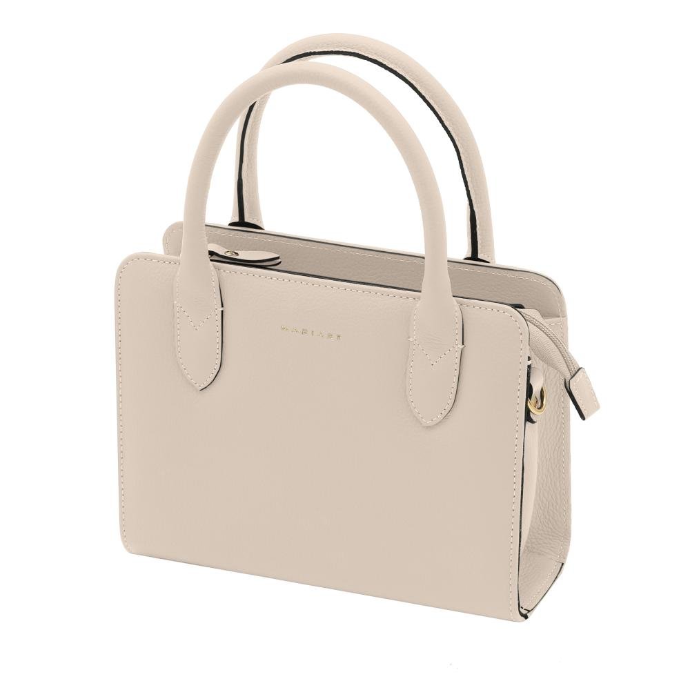 Bolsa de Couro Mariart Mangaba Off White 5