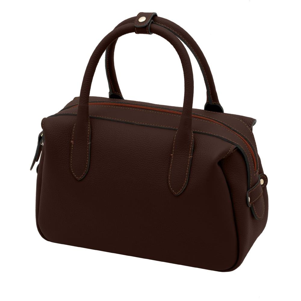 Bolsa de Couro Mariart Jambuzinha Chocolate 3