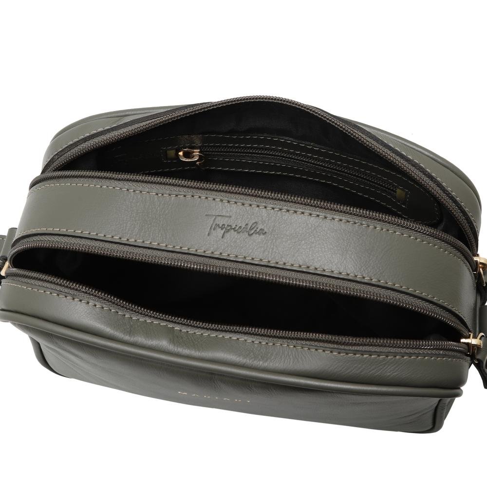 Bolsa de Couro Mariart Guaraná Verde Adão 2