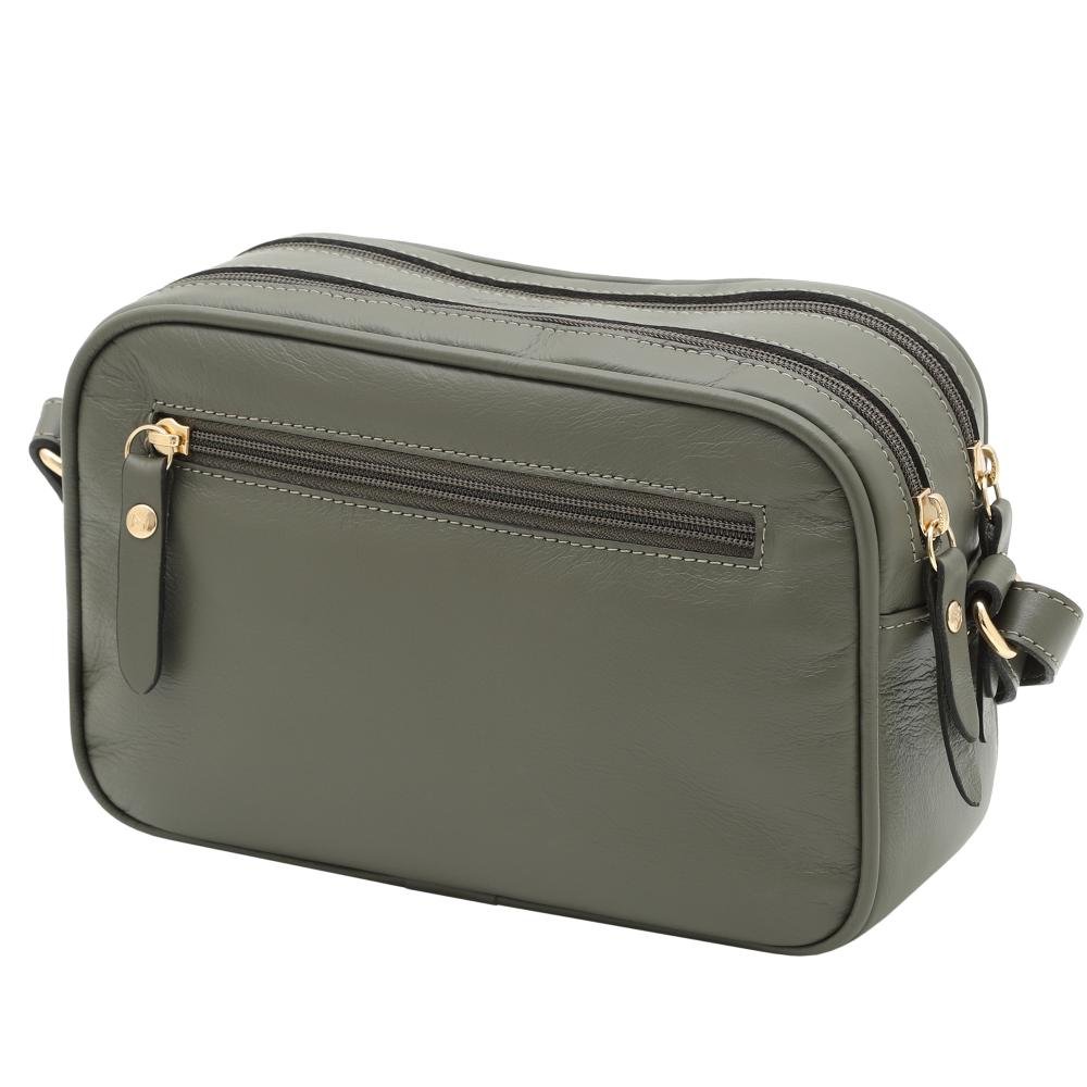Bolsa de Couro Mariart Guaraná Verde Adão 3