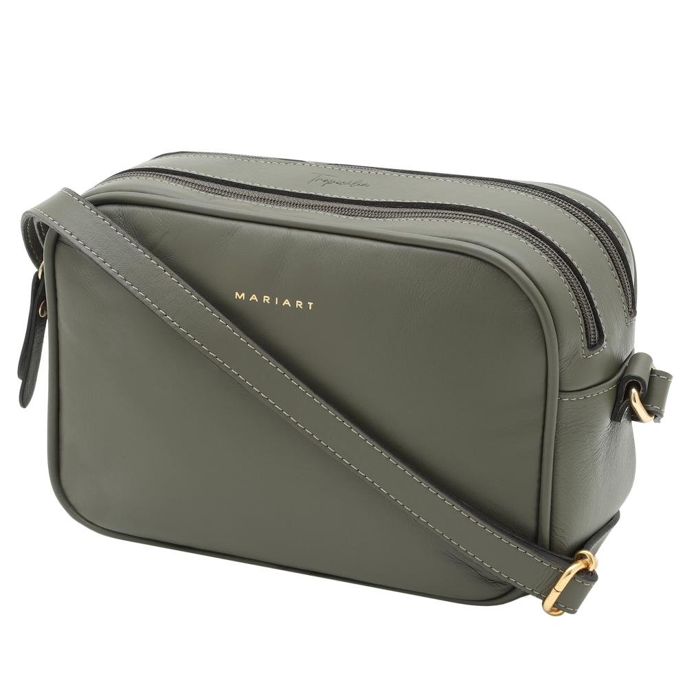 Bolsa de Couro Mariart Guaraná Verde Adão 4