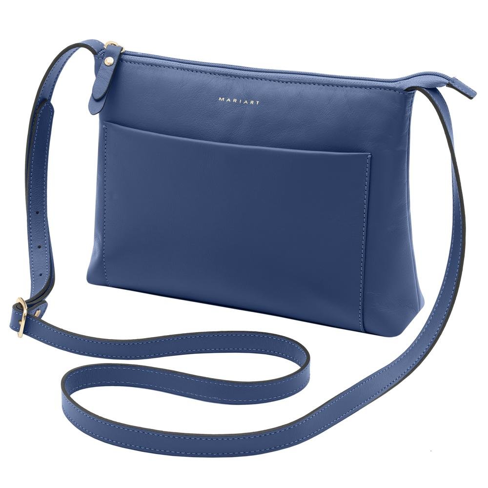 Bolsa de Couro Mariart Tacacá Azul Canindé 1