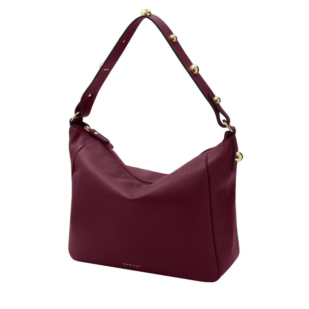 Bolsa de Couro Mariart Jabuticaba Rubi 4