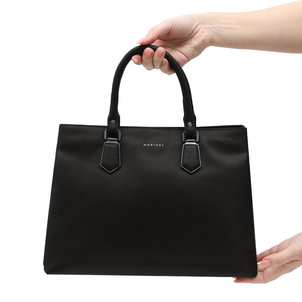 Bolsa de Couro Mariart Açaí Preto 5