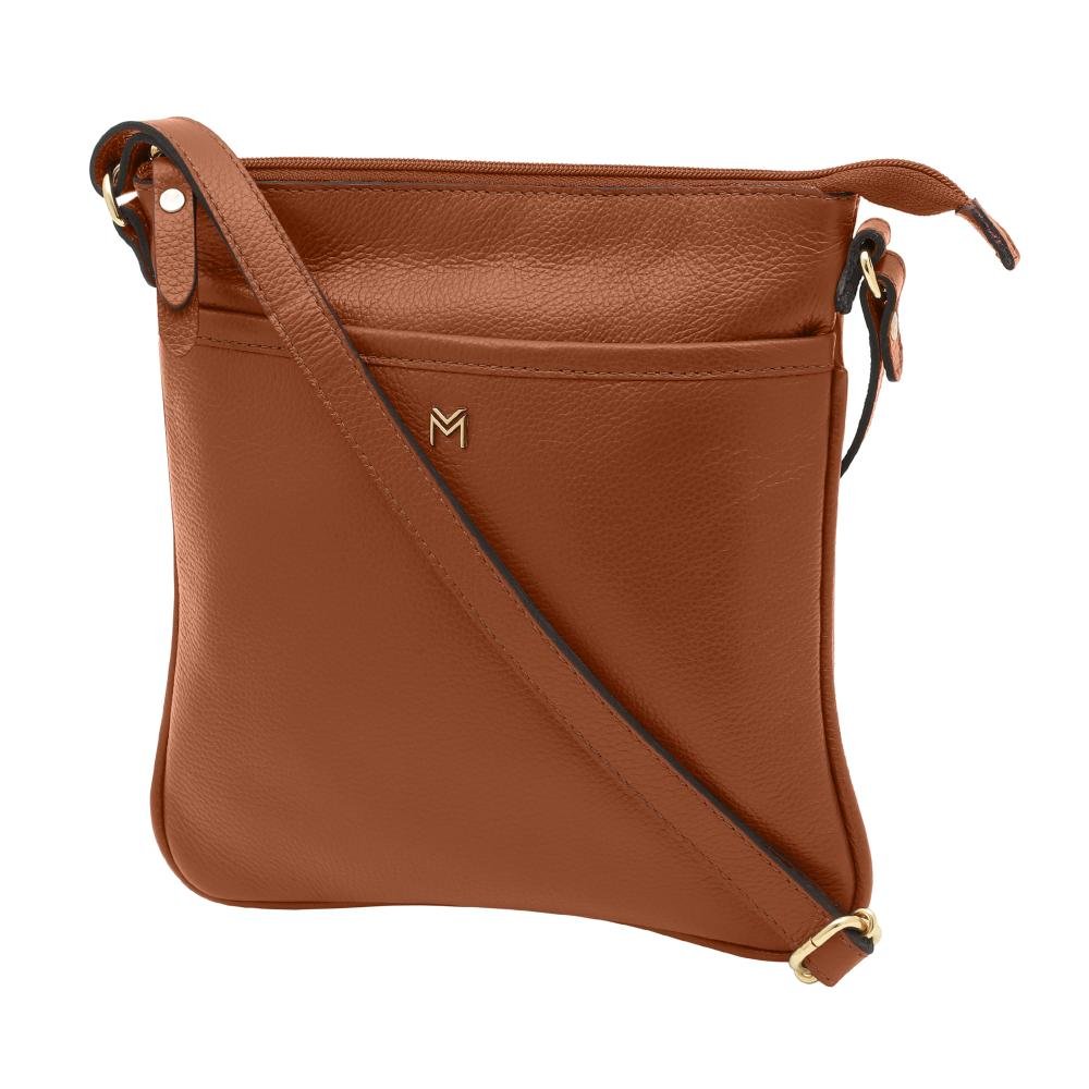 Bolsa de Couro Mariart Cupuaçu Camel 4