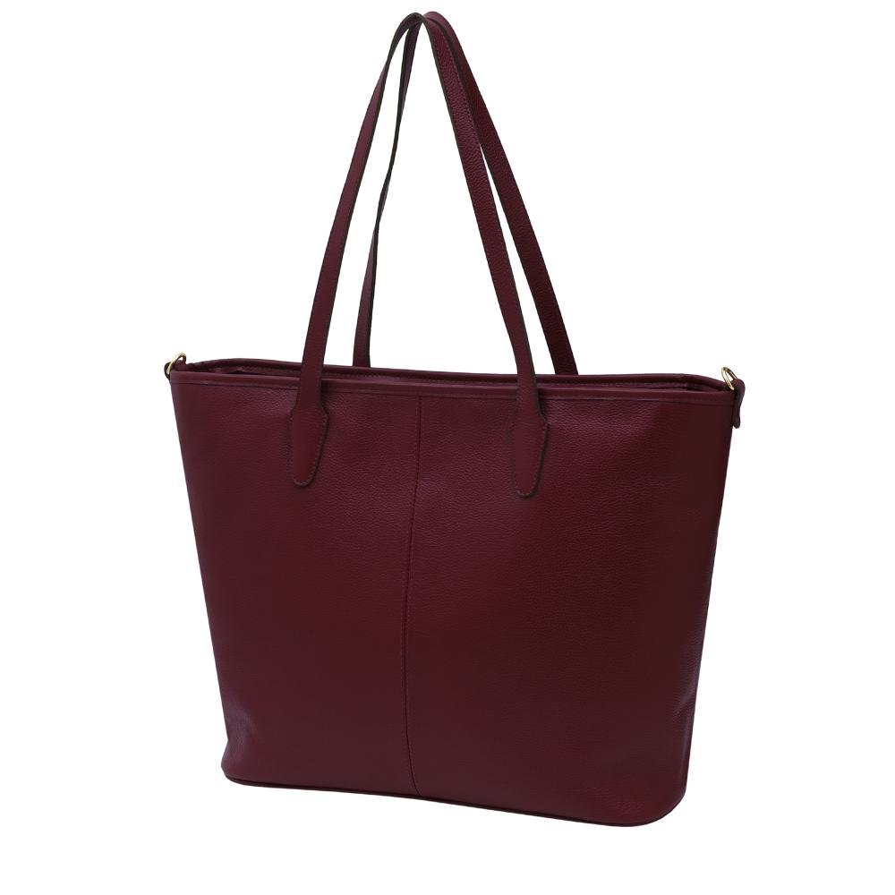 Bolsa de Couro Mariart Papaya Rubi 4