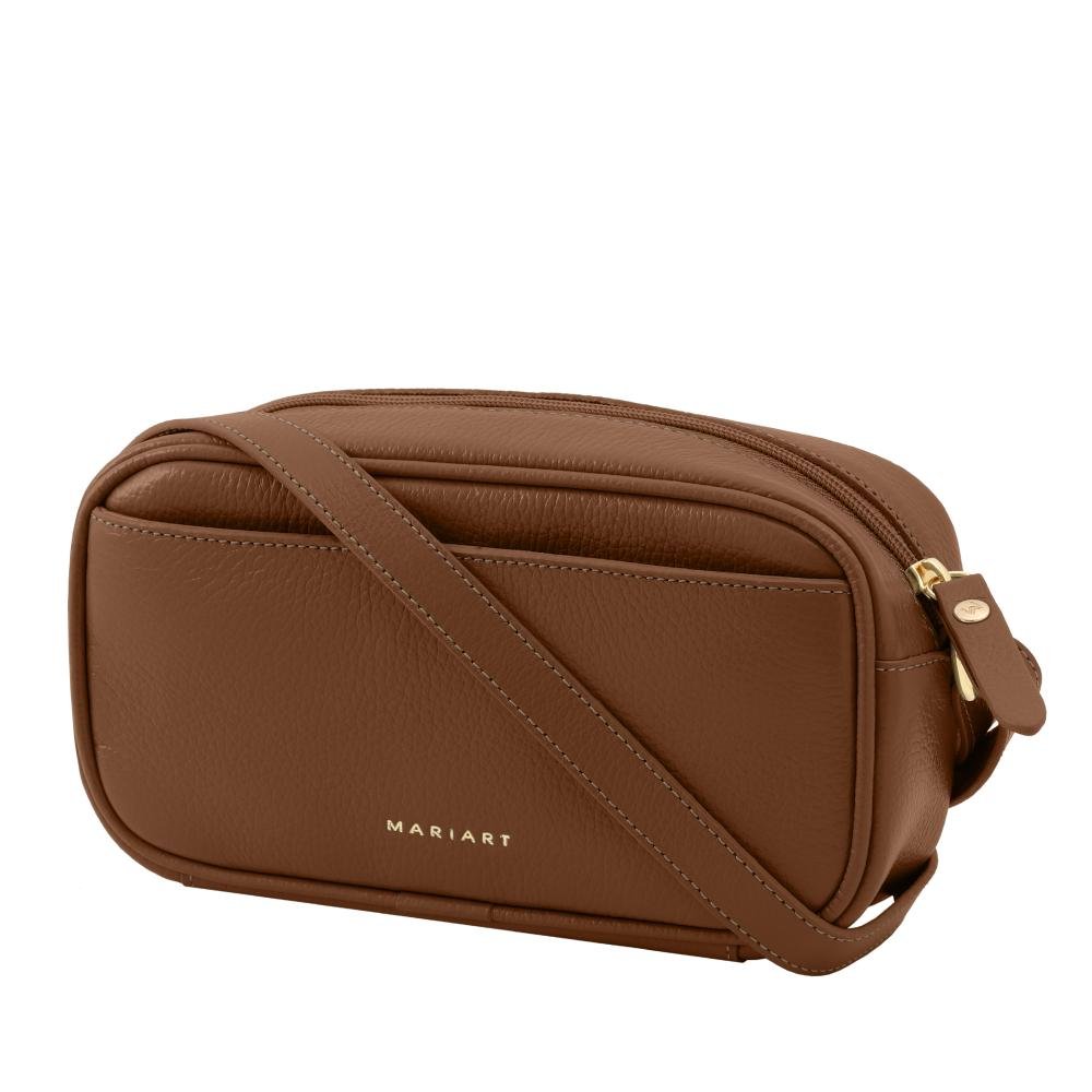 Bolsa de Couro Mariart Quinoa Camel 4