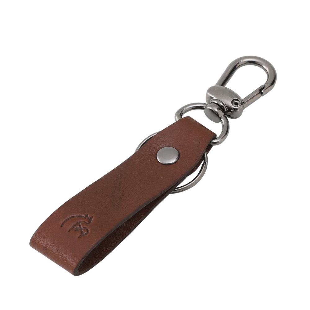 Chaveiro de Couro Couro50 Conhaque 2