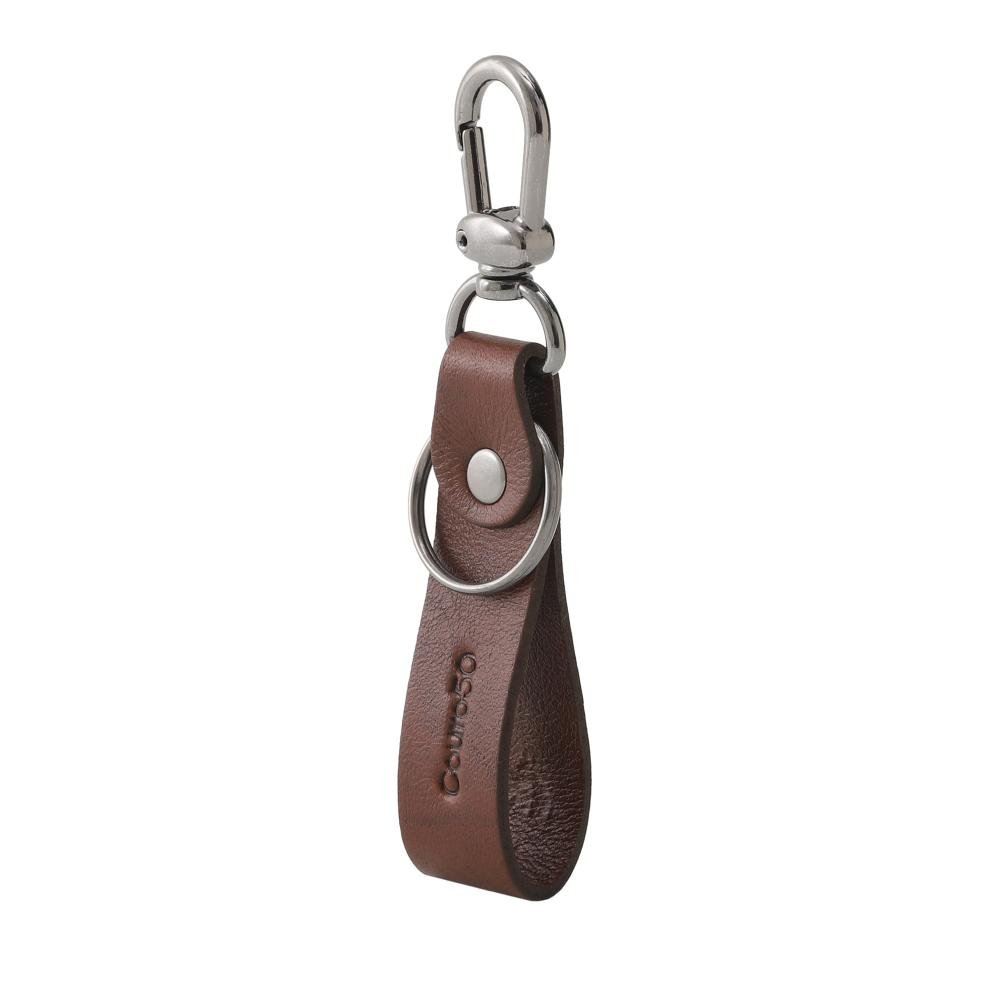Chaveiro de Couro Couro50 Conhaque 3