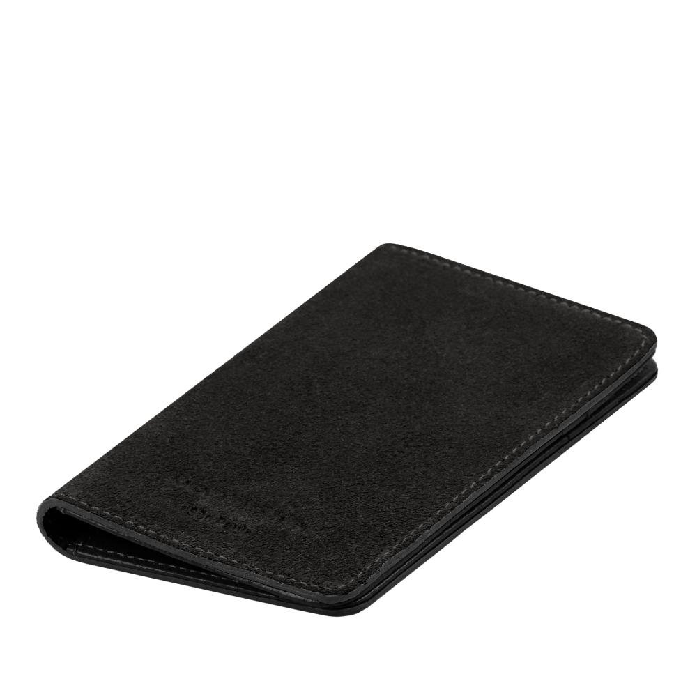 Carteira de Couro Mariart Buriti Suede Preto 4