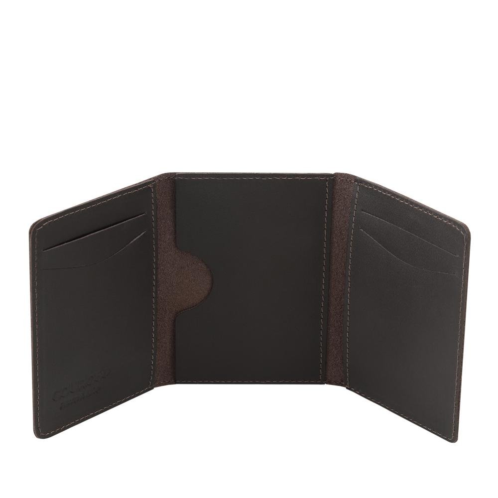 Carteira de Couro Couro50 Teresina SM Café 2