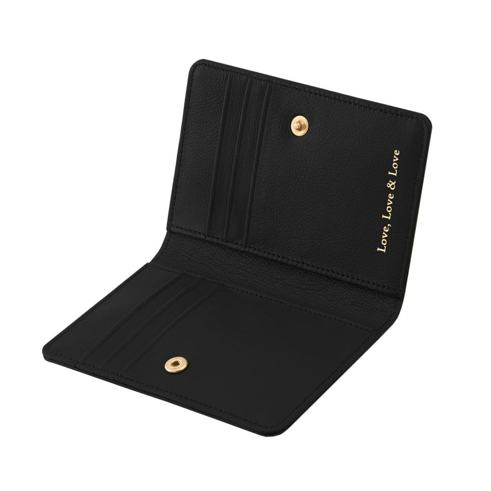 Carteira de Couro Mariart Love Preto 2