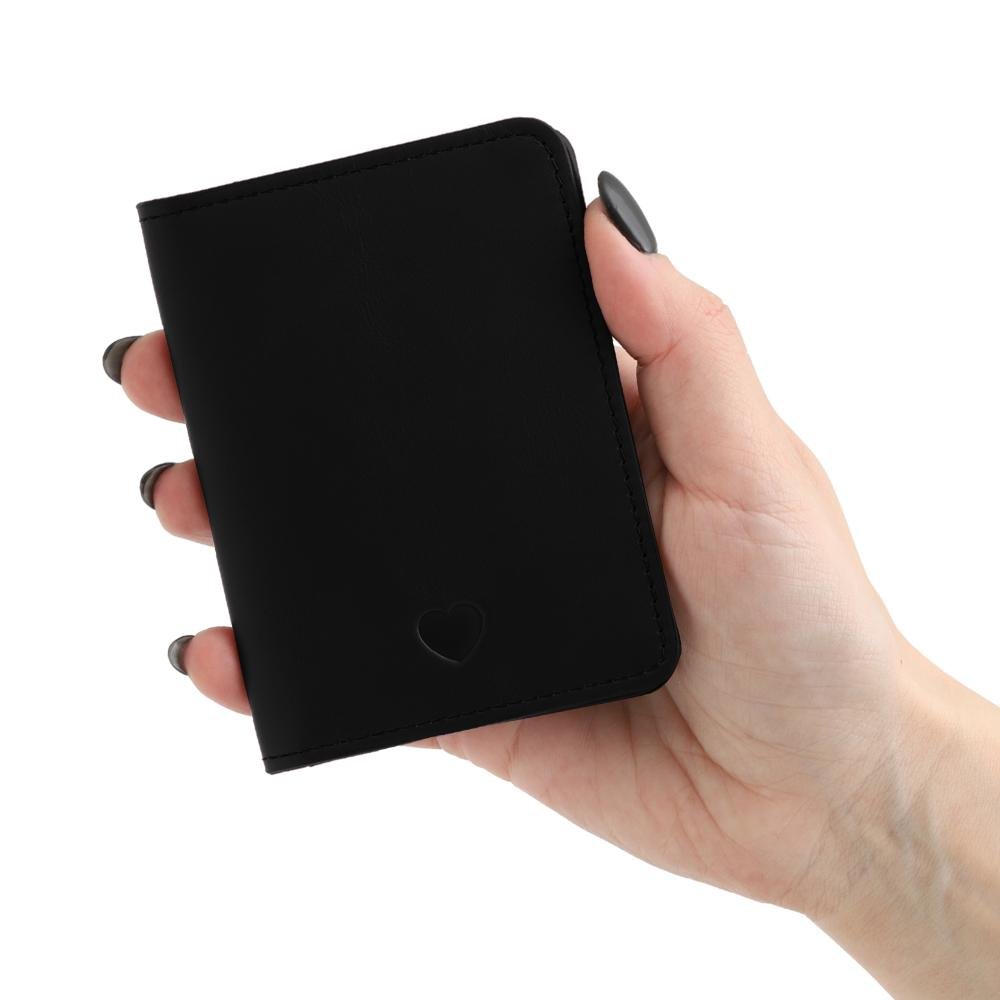 Carteira de Couro Mariart Lovezinho Preto 6