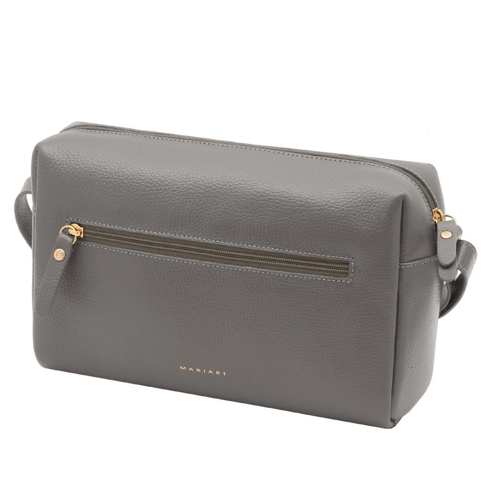 Bolsa de Couro Mariart Capim Cinza 3