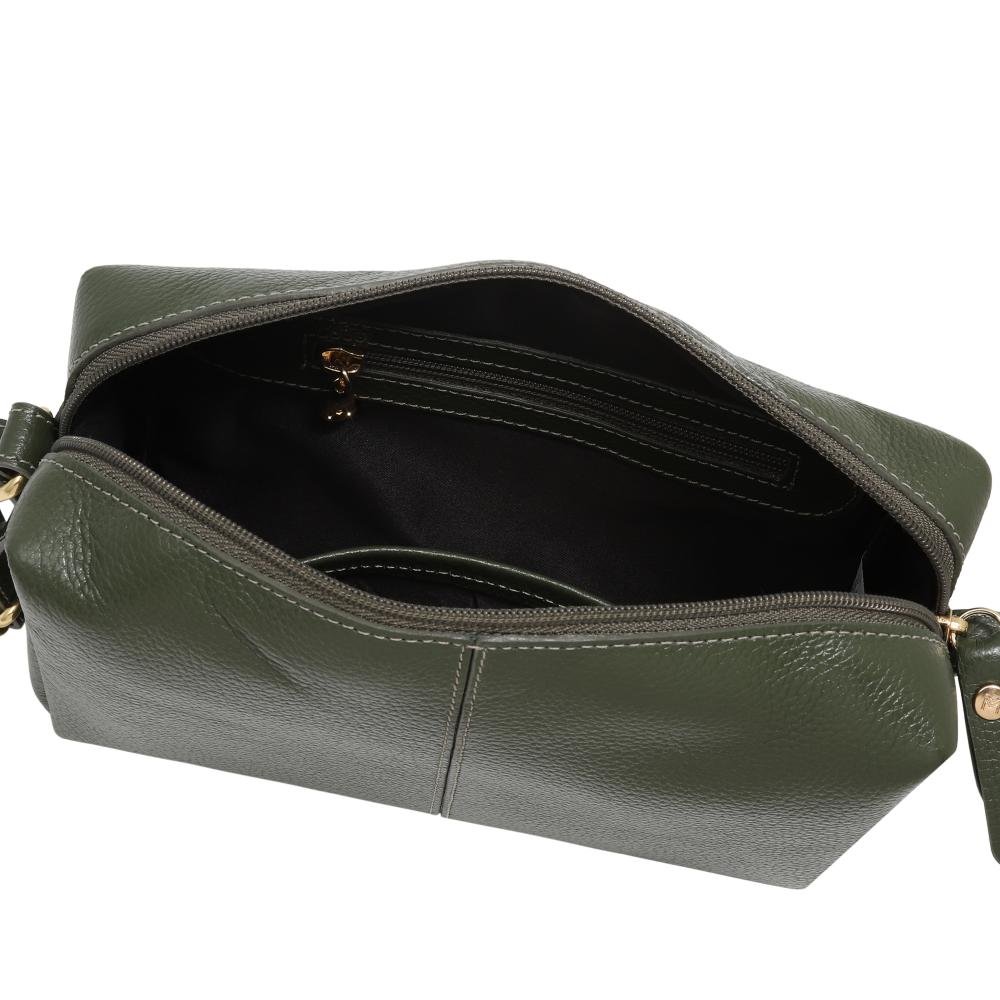 Bolsa de Couro Mariart Capinzinho Army 2