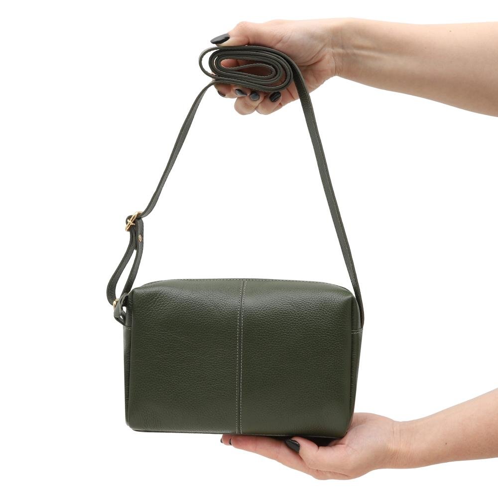 Bolsa de Couro Mariart Capinzinho Army 5