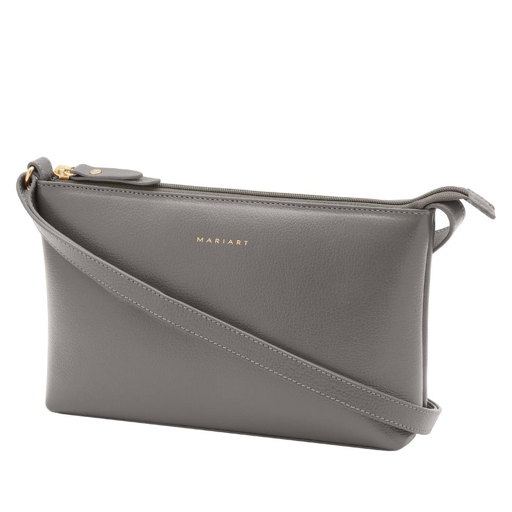 Bolsa de Couro Mariart Salsa Cinza 4