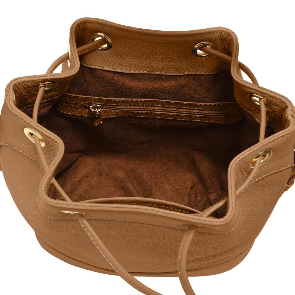 Bolsa de Couro Mariart Chia Macadâmia 2