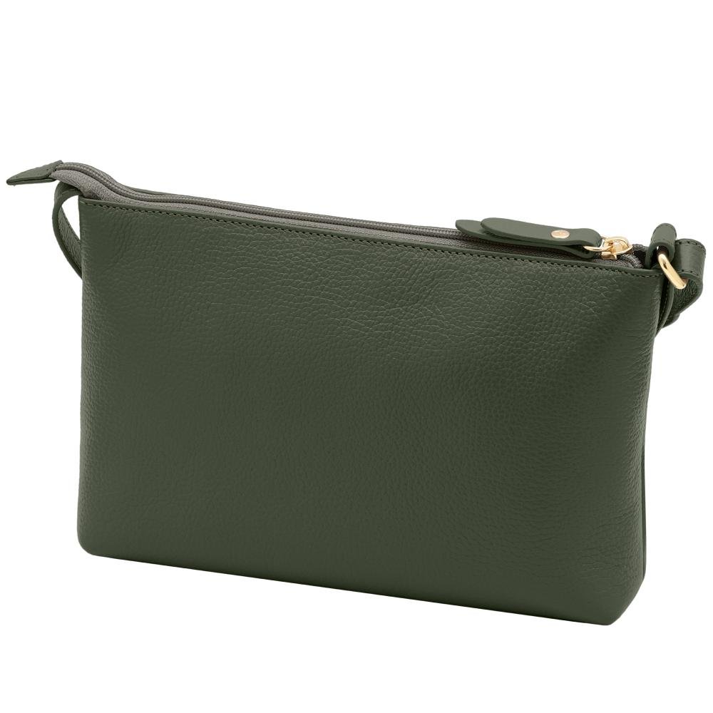 Bolsa de Couro Mariart Cipozinho Army 3