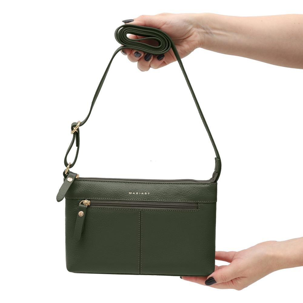 Bolsa de Couro Mariart Cipozinho Army 5