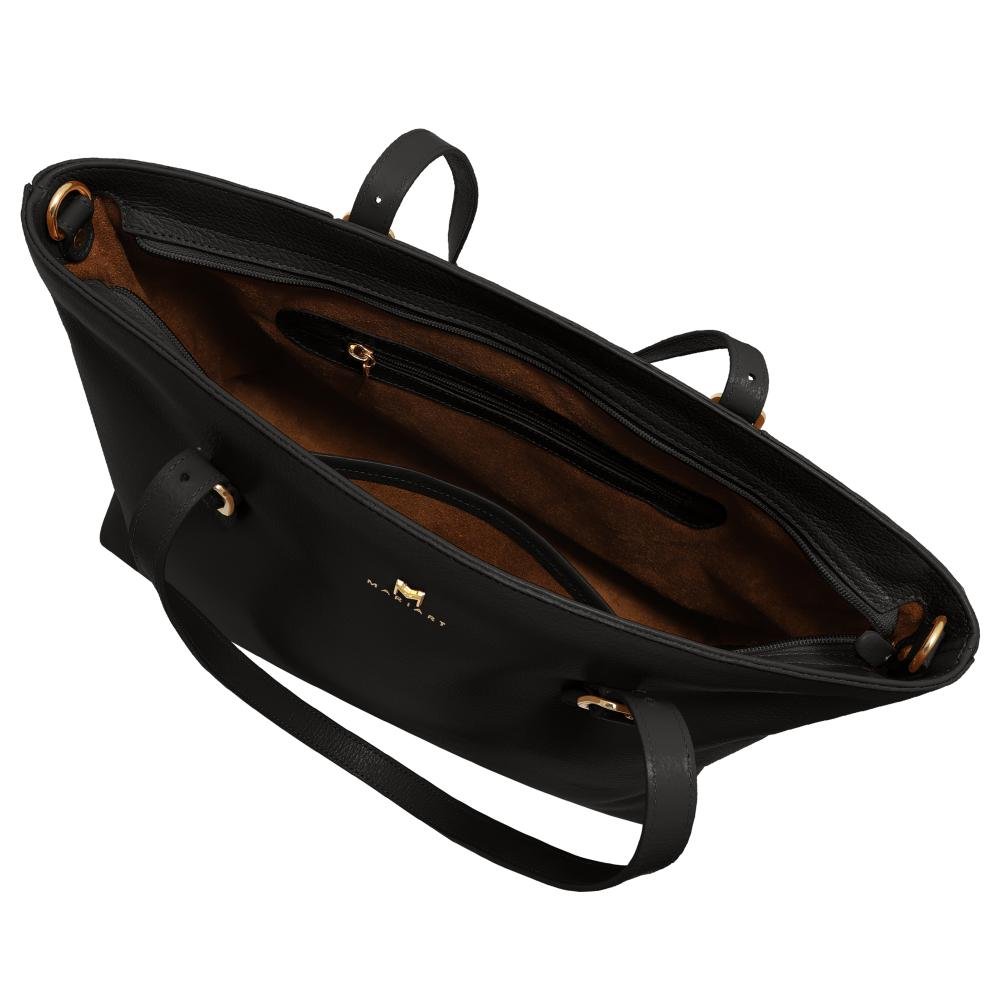 Bolsa Transversal Couro Mariart Cedro Preto 2