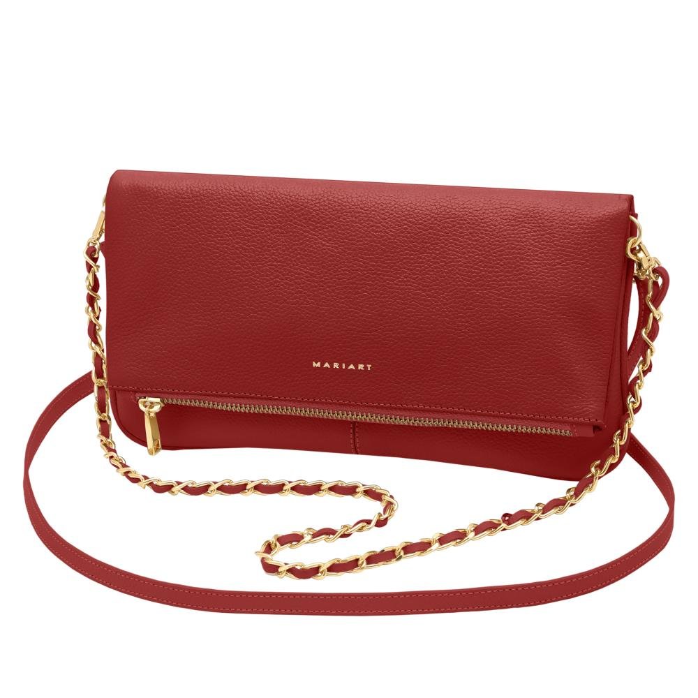 Bolsa Transversal Couro Mariart Cerejeira