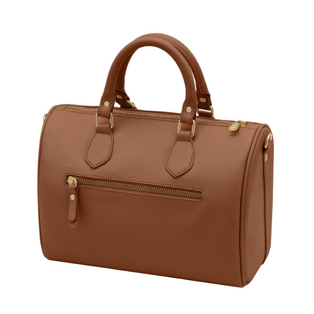 Bolsa de Couro Mariart Mini Canela Marrom 3