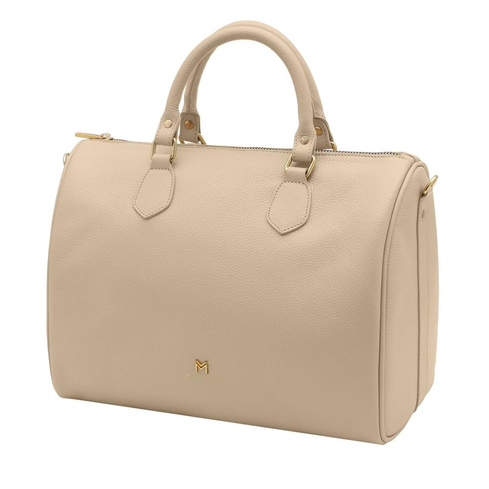 Bolsa de Couro Mariart Canela Aveia 4
