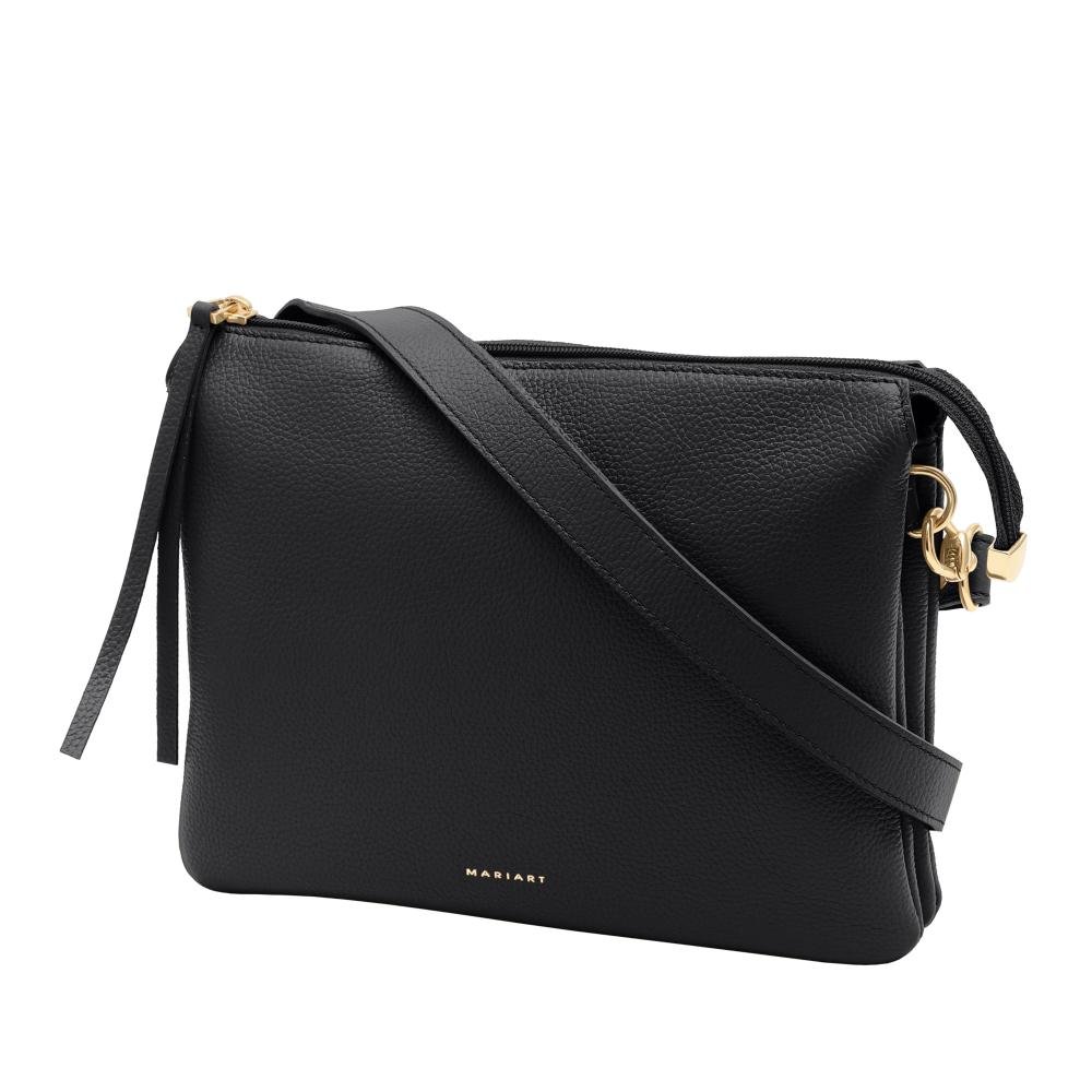 Bolsa de Couro Mariart Alecrim Preto 4