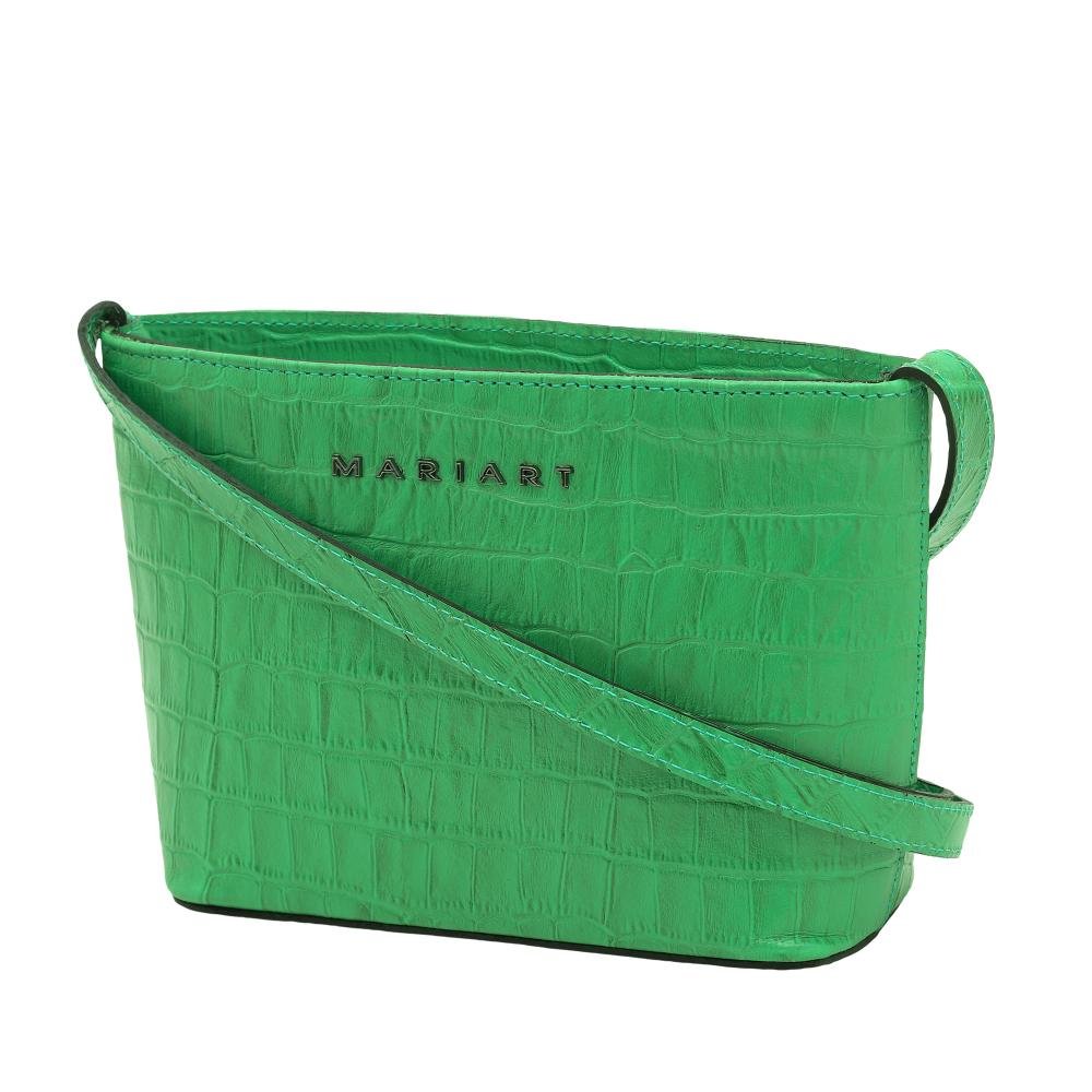 Bolsa de Couro Mariart Mini Cristal Verde 4