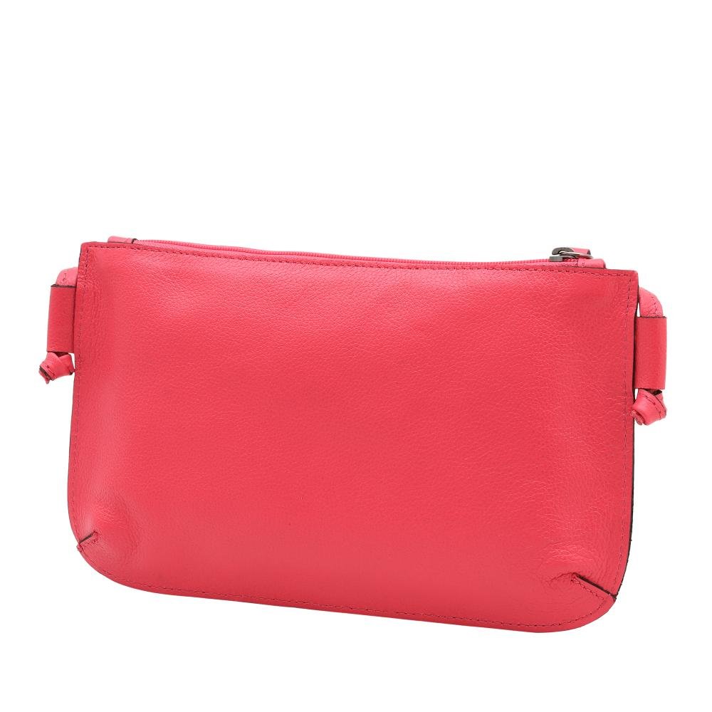 Bolsa de Couro Mariart Bruna Rosa 4